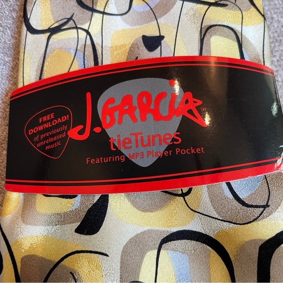 NWT J. Garcia Arches Limited Edition 2007 Silk Men’s Tie Grateful Dead Office - Picture 3 of 11